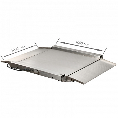 Весы платформенные с пандусами МАССА-К 4D-LA.S-10/10-1000
