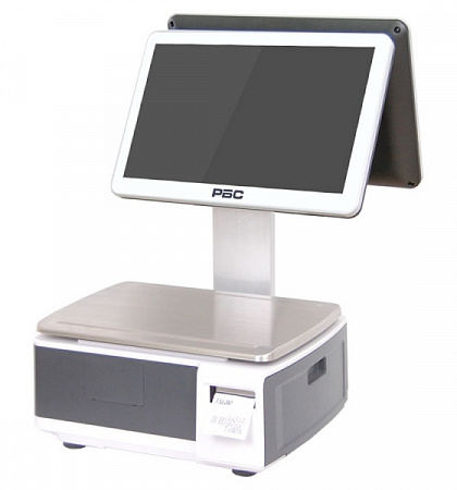 Весы торговые с печатью этикеток RBS KS 4010