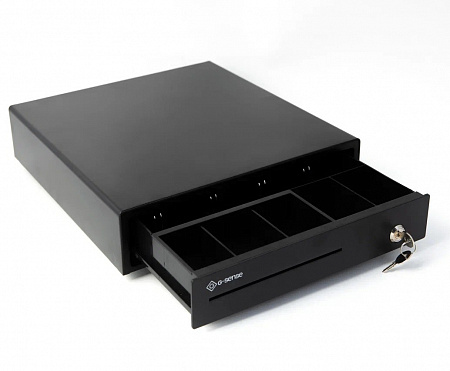 Денежный ящик G-Sense 335S, (4B5C), чёрный, Epson, электромеханический