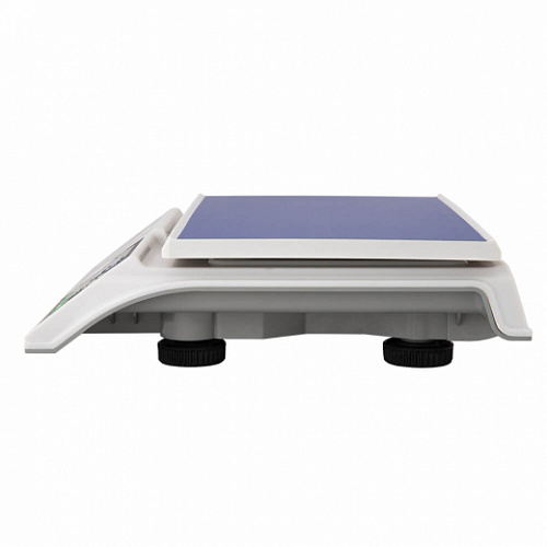 Весы торговые настольные MERTECH M-ER 326 AC &amp;quot;Slim&amp;quot; LED Белые