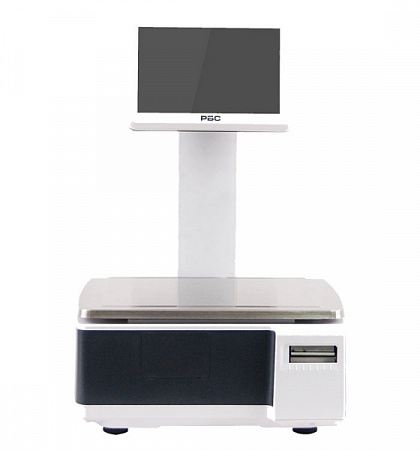 Весы торговые с печатью этикеток RBS KS 4010
