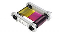 Полноцветная лента (YMCFKO) с УФ панель на 200 оттисков с чистящим роликом в Тамбове
