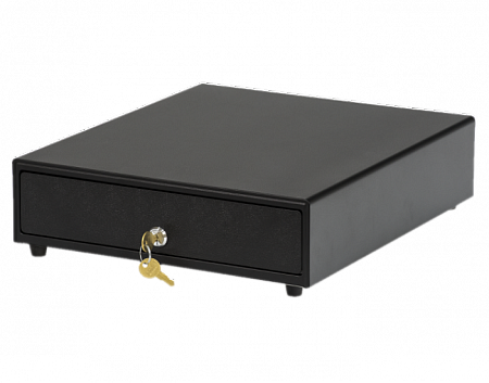 Денежный ящик АТОЛ CD-330-B черный, 330*380*90, 24V