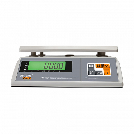 Весы Mercury фасовочные M-ER 326 AFU "Post II' LCD RS232